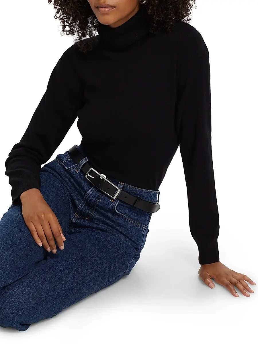 Saks Fifth Avenue Women's Cashmere Turtleneck Sweater | Thumbnail 6 Saks Fifth Avenue Women's Cashmere Turtleneck Sweater | Thumbnail 6