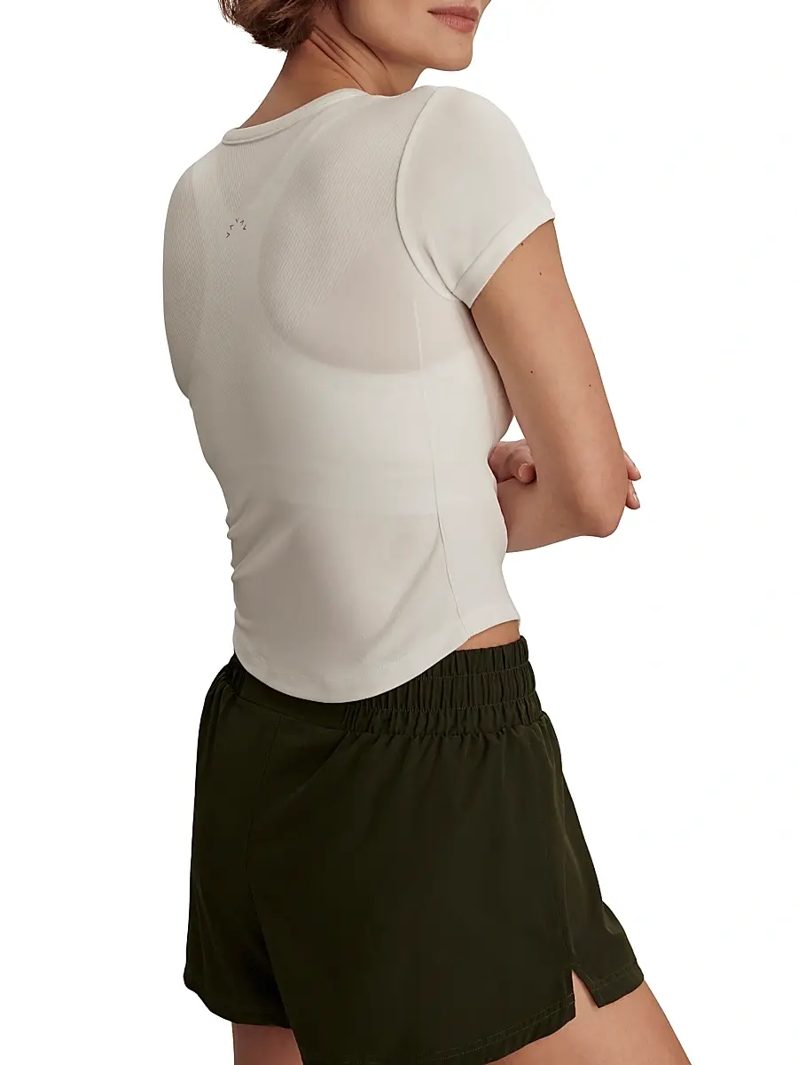 Varley Women's Casper Seamless Crewneck T-Shirt | Thumbnail 5