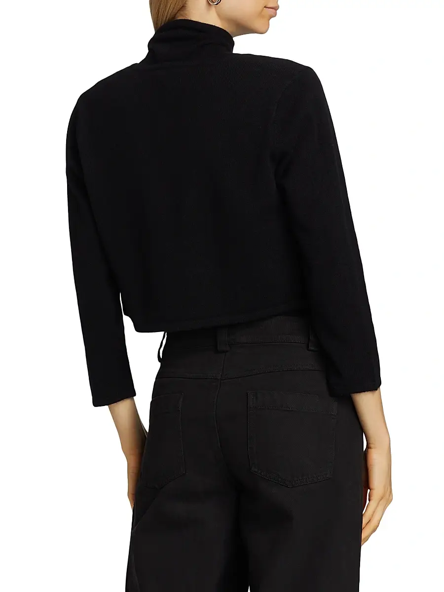 Saks Fifth Avenue Women's COLLECTION Cashmere Cropped Open Bolero Cardigan | Thumbnail 5 Saks Fifth Avenue Women's COLLECTION Cashmere Cropped Open Bolero Cardigan | Thumbnail 5