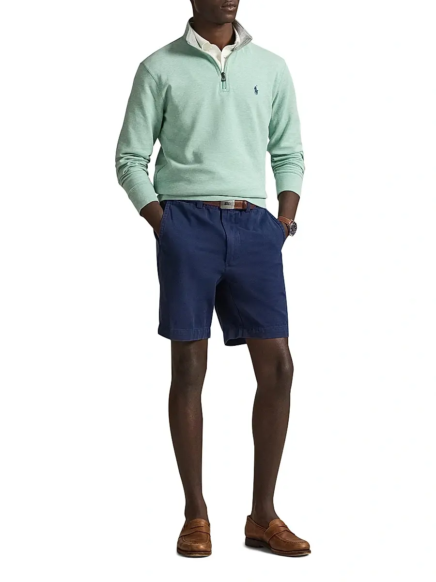 Polo Ralph Lauren Men's Embroidered Pony Double-Knit Jersey Sweatshirt | Thumbnail 2 Polo Ralph Lauren Men's Embroidered Pony Double-Knit Jersey Sweatshirt | Thumbnail 2