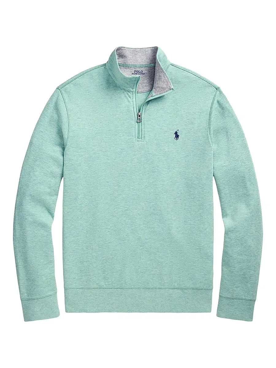 Polo Ralph Lauren Men's Embroidered Pony Double-Knit Jersey Sweatshirt