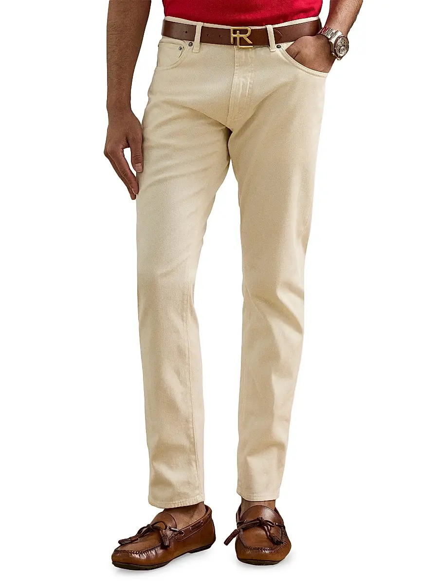 Ralph Lauren Purple Label Men's Sherrington Twil Slim Pants | Thumbnail 3 Ralph Lauren Purple Label Men's Sherrington Twil Slim Pants | Thumbnail 3