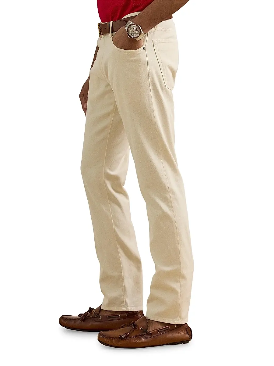 Ralph Lauren Purple Label Men's Sherrington Twil Slim Pants | Thumbnail 4 Ralph Lauren Purple Label Men's Sherrington Twil Slim Pants | Thumbnail 4