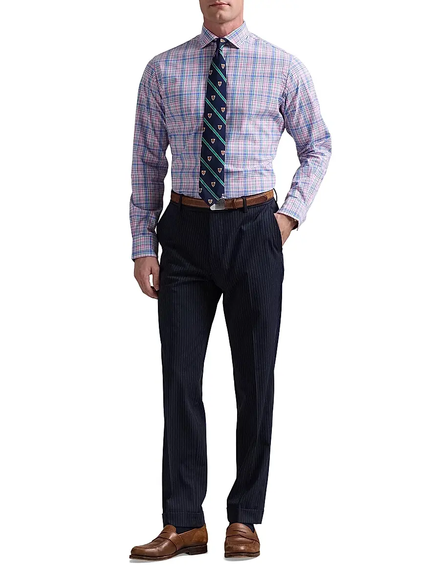 Polo Ralph Lauren Men's Classic Fit Poplin Button-Front Shirt | Thumbnail 2 Polo Ralph Lauren Men's Classic Fit Poplin Button-Front Shirt | Thumbnail 2
