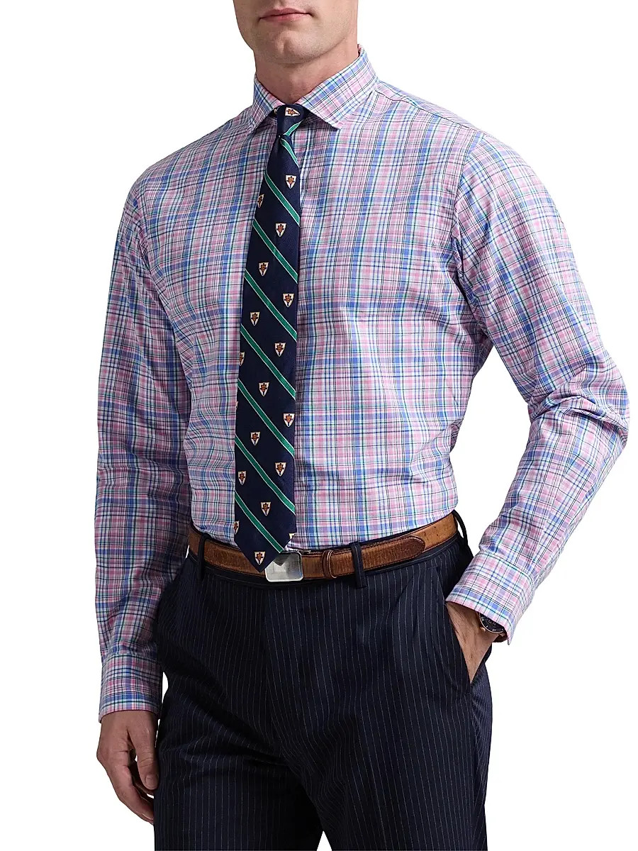 Polo Ralph Lauren Men's Classic Fit Poplin Button-Front Shirt | Thumbnail 3 Polo Ralph Lauren Men's Classic Fit Poplin Button-Front Shirt | Thumbnail 3