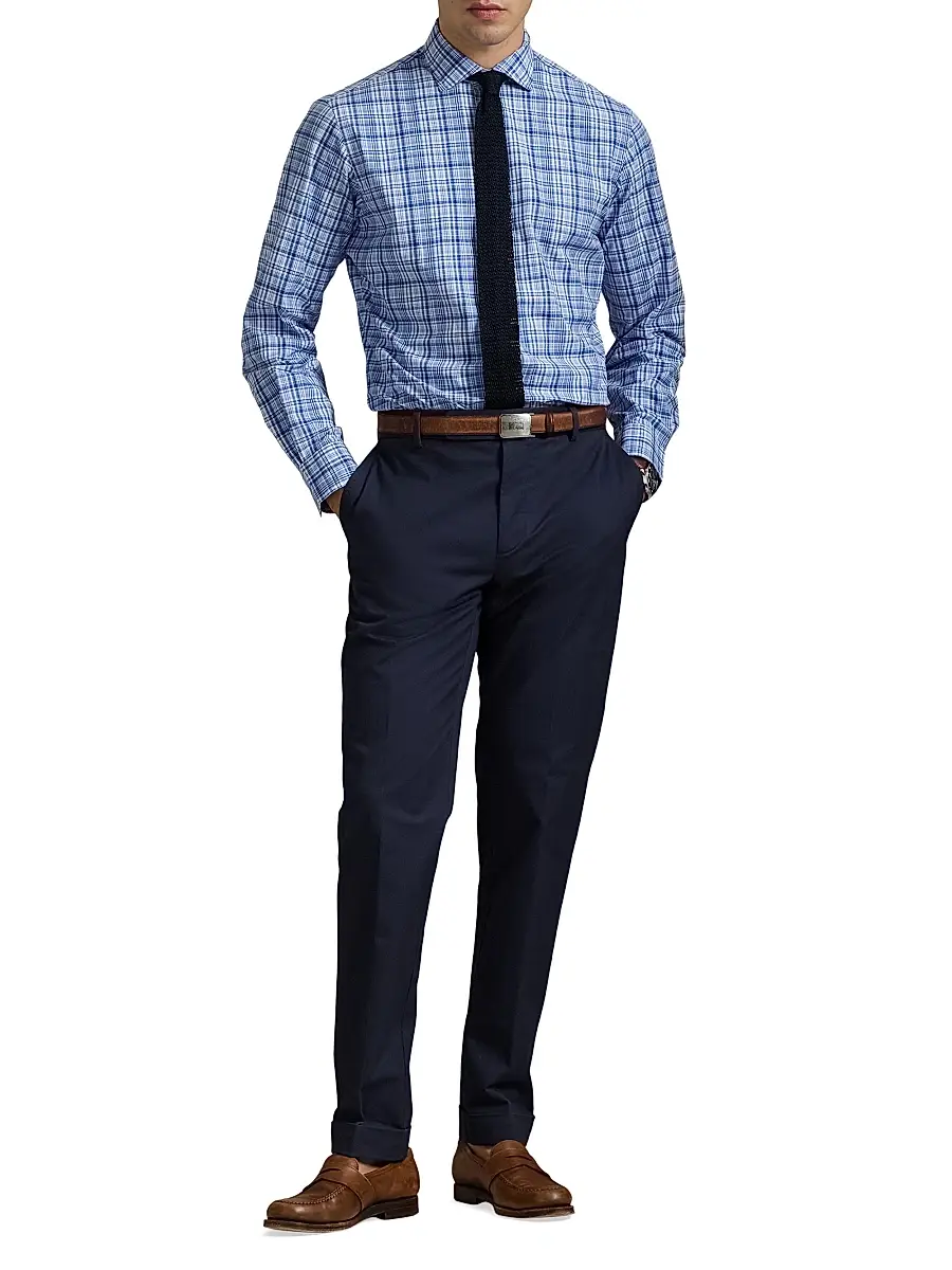 Polo Ralph Lauren Men's Classic Fit Poplin Button-Front Shirt | Thumbnail 2 Polo Ralph Lauren Men's Classic Fit Poplin Button-Front Shirt | Thumbnail 2