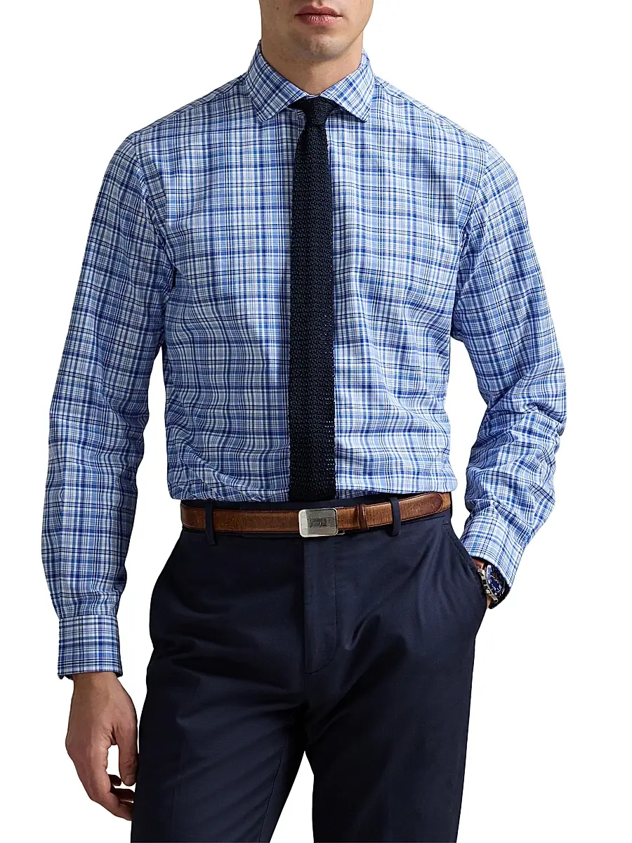 Polo Ralph Lauren Men's Classic Fit Poplin Button-Front Shirt | Thumbnail 3 Polo Ralph Lauren Men's Classic Fit Poplin Button-Front Shirt | Thumbnail 3