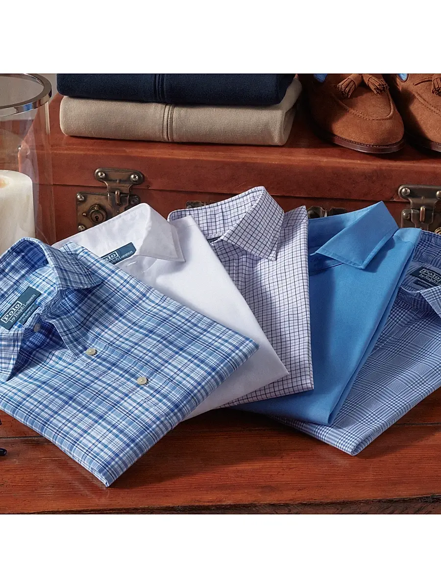Polo Ralph Lauren Men's Classic Fit Poplin Button-Front Shirt | Thumbnail 8 Polo Ralph Lauren Men's Classic Fit Poplin Button-Front Shirt | Thumbnail 8