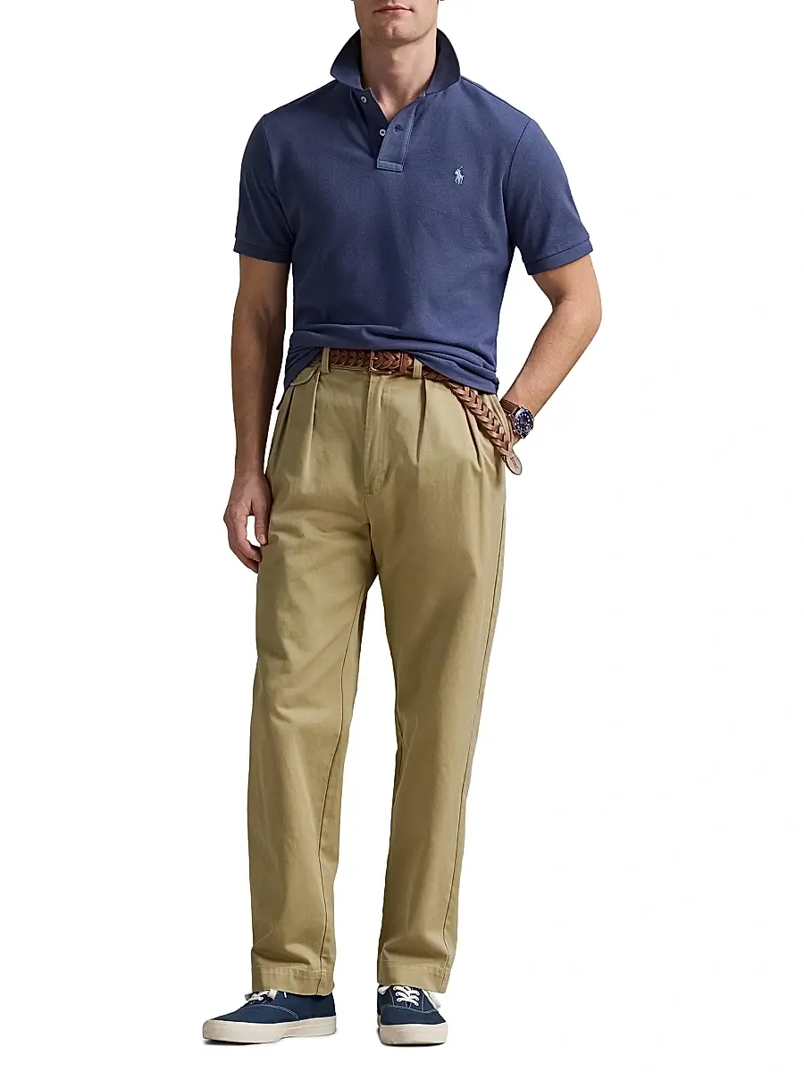 Polo Ralph Lauren Men's Classic-Fit Mesh Polo Shirt | Thumbnail 2