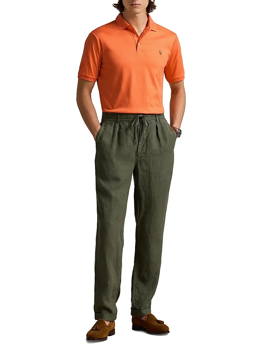 Polo Ralph Lauren Men's Classic-Fit Pima Cotton Polo Shirt | Thumbnail 2