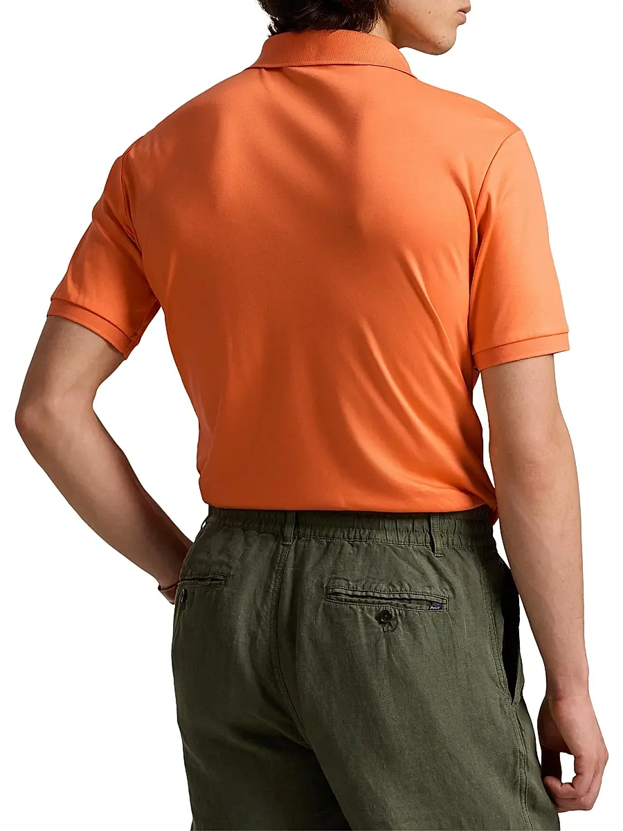 Polo Ralph Lauren Men's Classic-Fit Pima Cotton Polo Shirt | Thumbnail 4