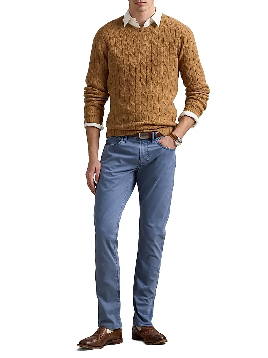 Polo Ralph Lauren Men's Sullivan Slim-Fit Stretch Twill Pants | Thumbnail 2 Polo Ralph Lauren Men's Sullivan Slim-Fit Stretch Twill Pants | Thumbnail 2