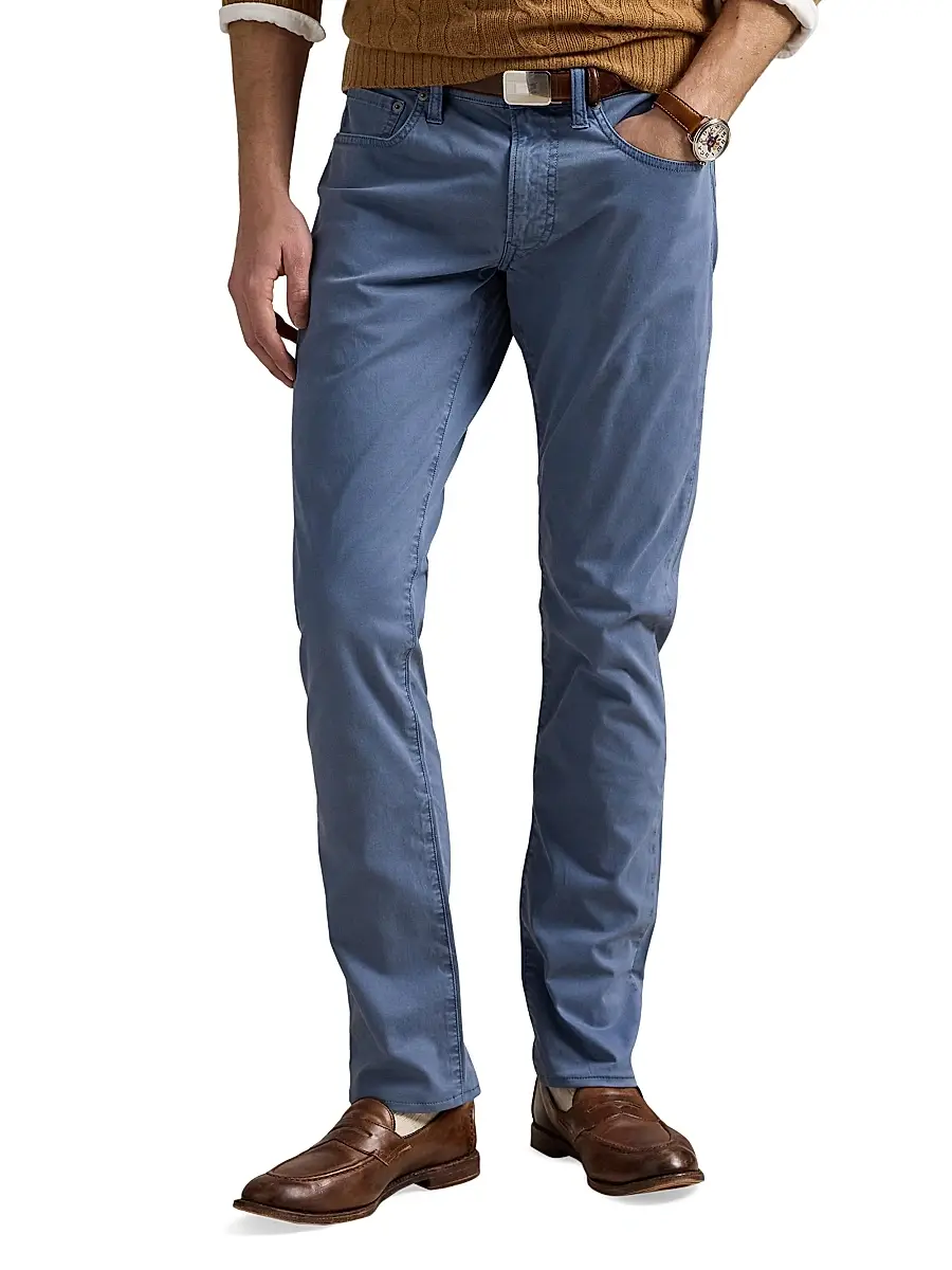Polo Ralph Lauren Men's Sullivan Slim-Fit Stretch Twill Pants | Thumbnail 3 Polo Ralph Lauren Men's Sullivan Slim-Fit Stretch Twill Pants | Thumbnail 3