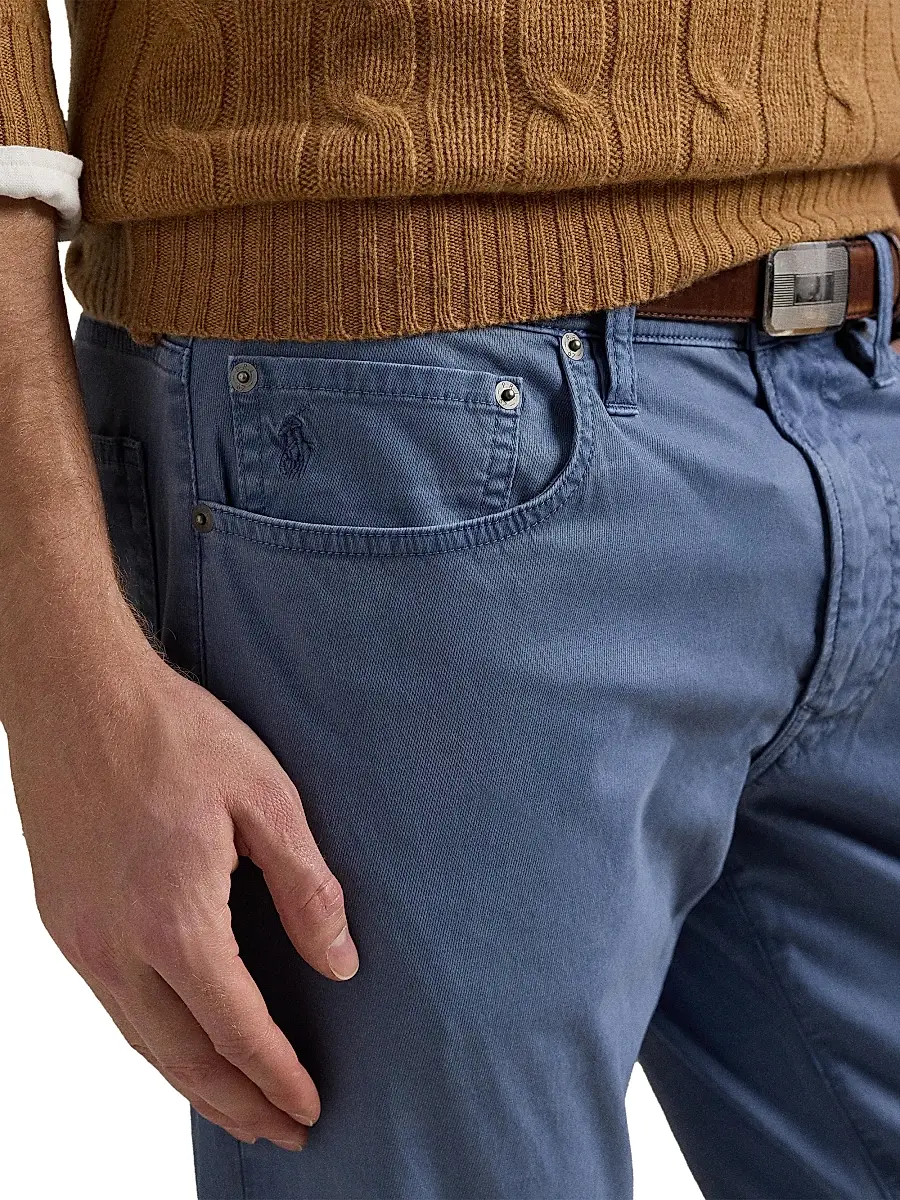Polo Ralph Lauren Men's Sullivan Slim-Fit Stretch Twill Pants | Thumbnail 6 Polo Ralph Lauren Men's Sullivan Slim-Fit Stretch Twill Pants | Thumbnail 6