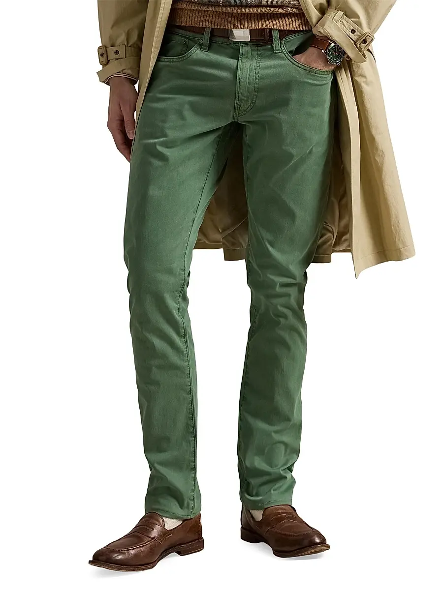Polo Ralph Lauren Men's Sullivan Slim-Fit Stretch Twill Pants | Thumbnail 3 Polo Ralph Lauren Men's Sullivan Slim-Fit Stretch Twill Pants | Thumbnail 3