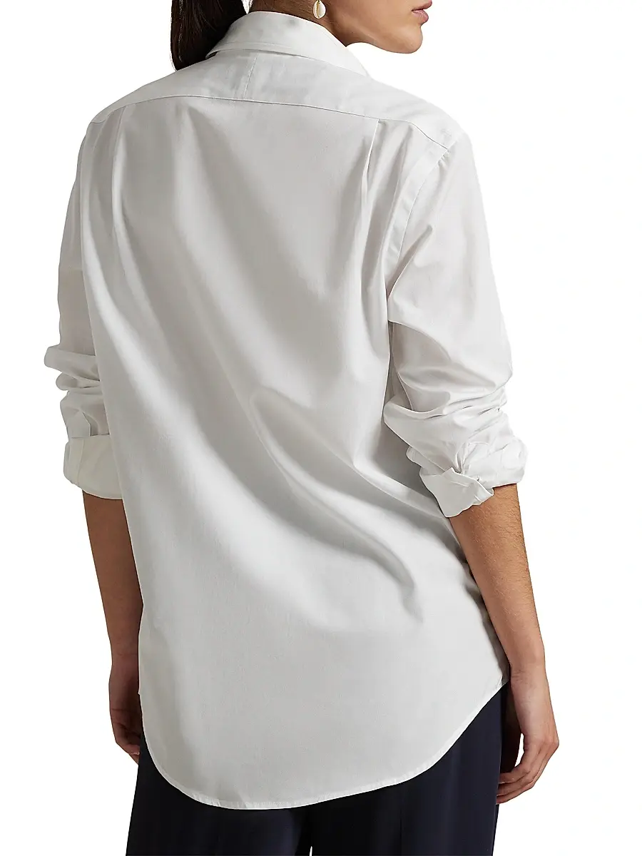 Polo Ralph Lauren Men's Classic Fit Poplin Button-Front Shirt | Thumbnail 6