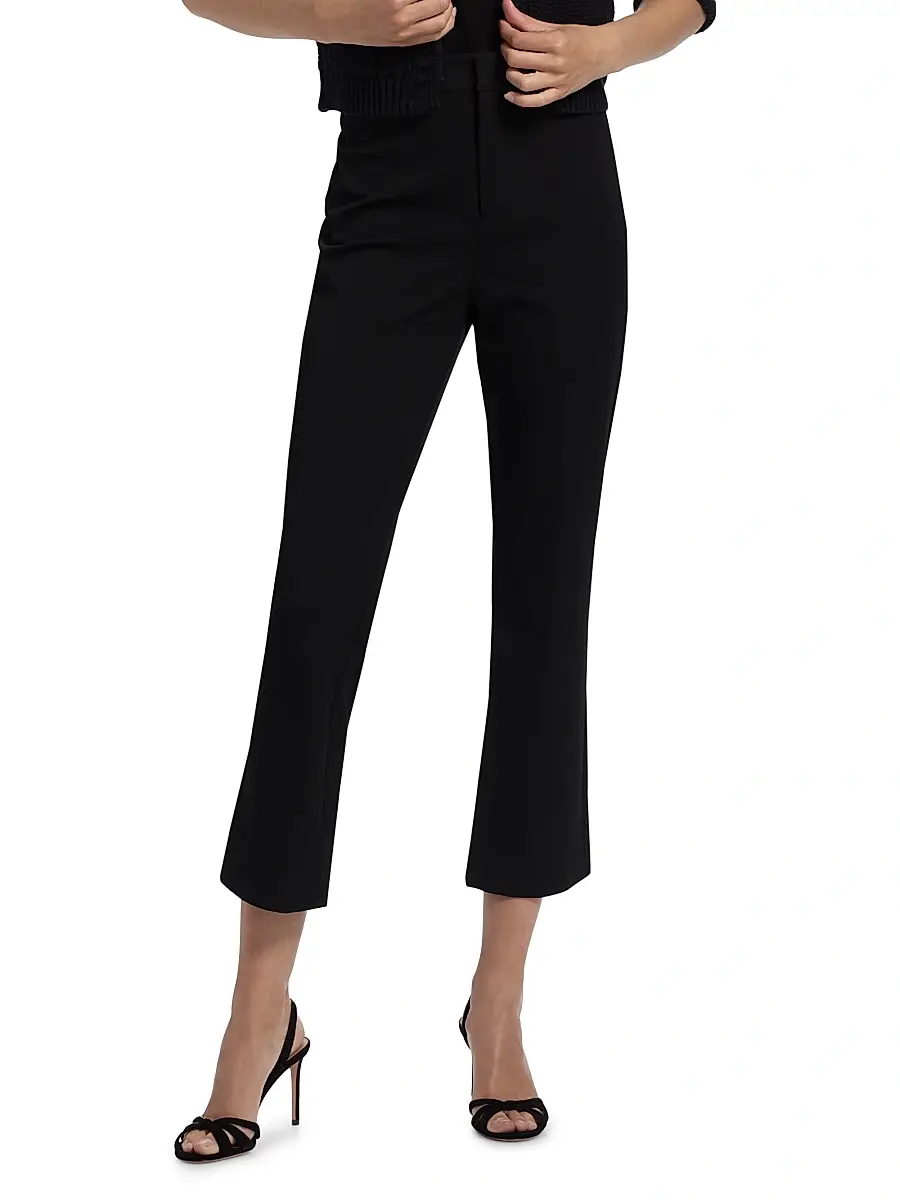 L'Agence Women's Ketra Baby Bootcut Crop Trousers | Thumbnail 3 L'Agence Women's Ketra Baby Bootcut Crop Trousers | Thumbnail 3
