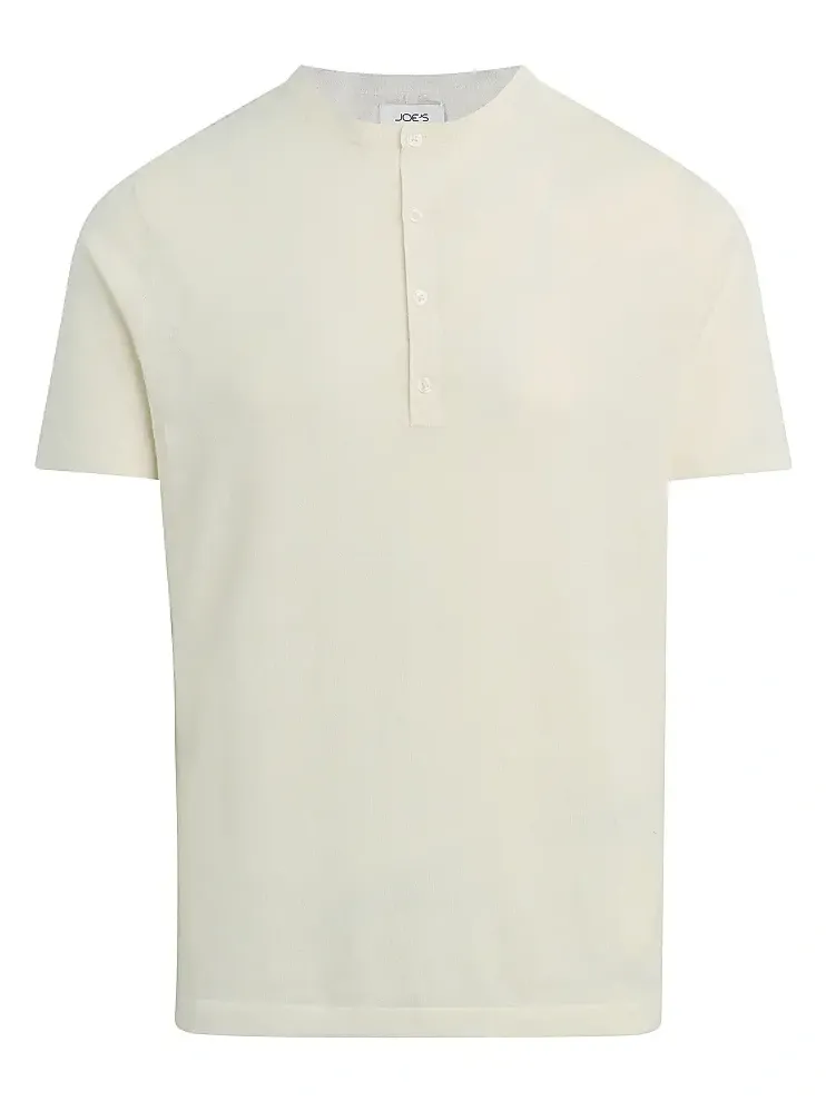 Men's Cotton-Linen Henley Men's Cotton-Linen Henley