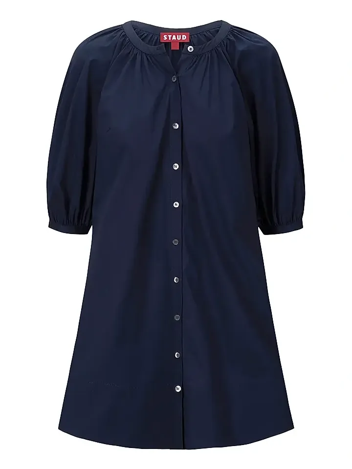 Women's Vincent Cotton Poplin Minidress Women's Vincent Cotton Poplin Minidress