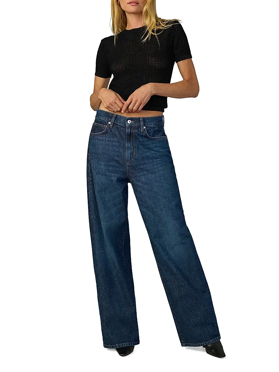 Joe's Jeans Women's The Crochet Baby T-Shirt | Thumbnail 2 Joe's Jeans Women's The Crochet Baby T-Shirt | Thumbnail 2