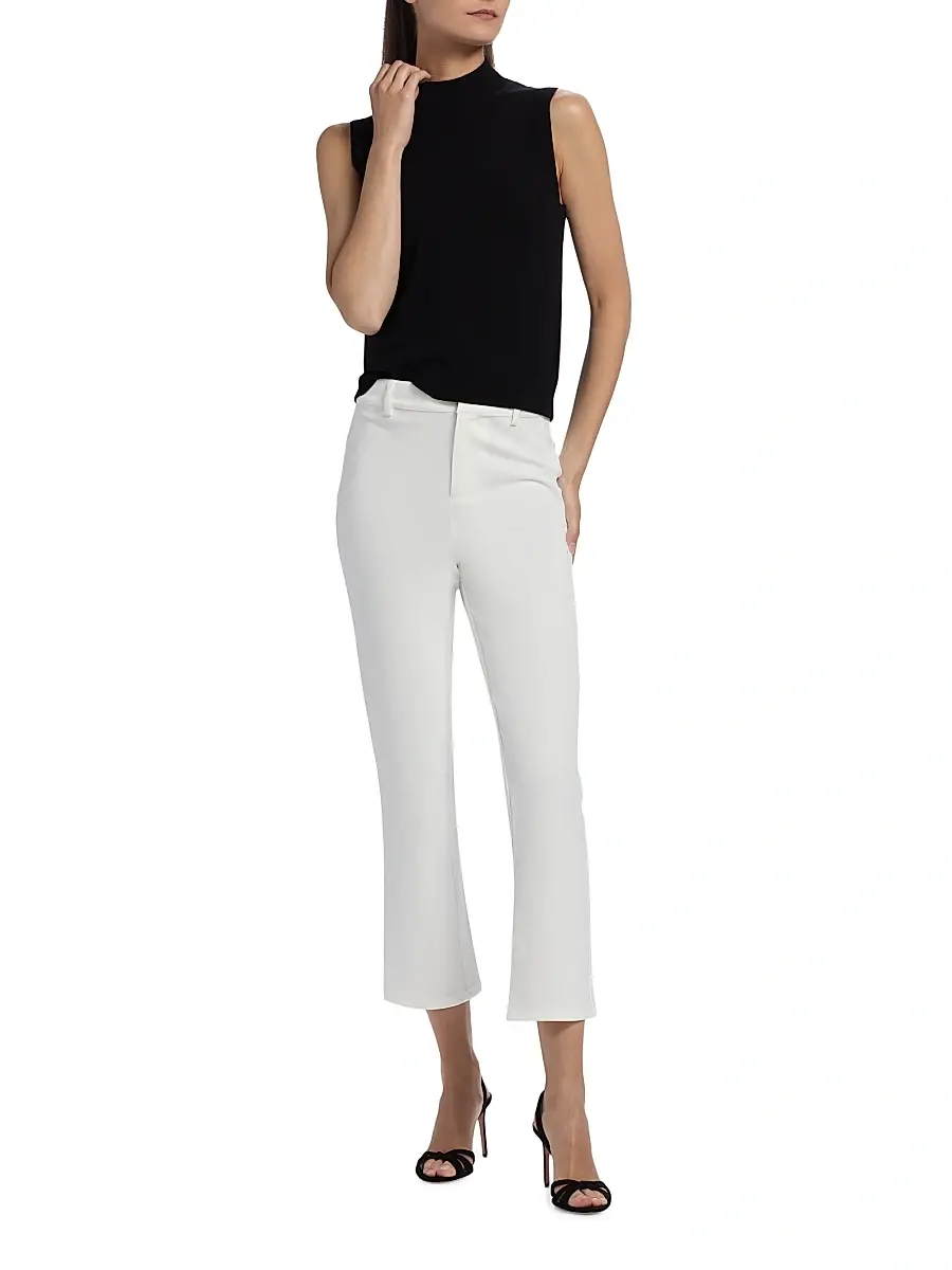 L'Agence Women's Ketra Baby Bootcut Crop Trousers | Thumbnail 2 L'Agence Women's Ketra Baby Bootcut Crop Trousers | Thumbnail 2
