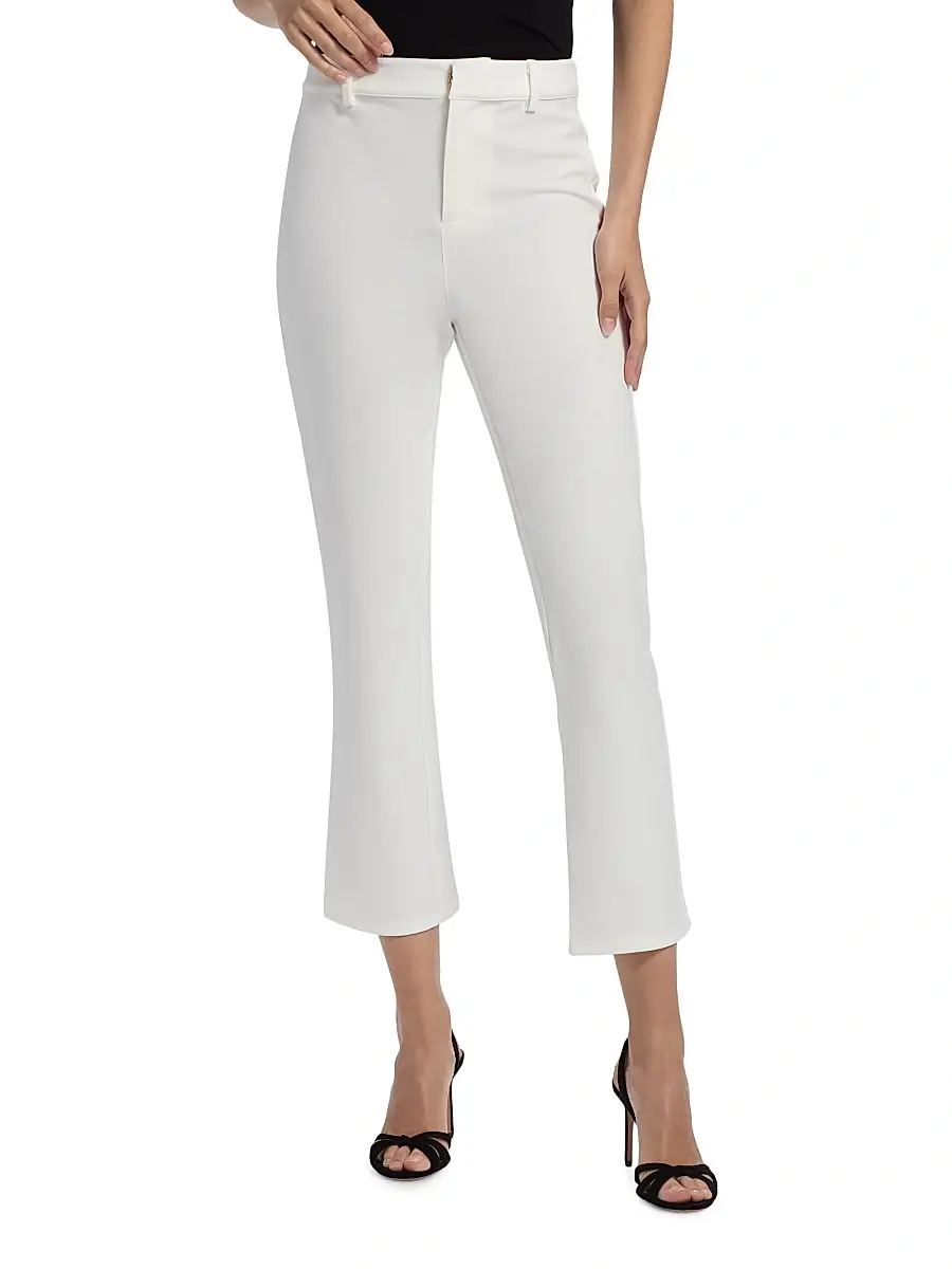L'Agence Women's Ketra Baby Bootcut Crop Trousers | Thumbnail 3 L'Agence Women's Ketra Baby Bootcut Crop Trousers | Thumbnail 3