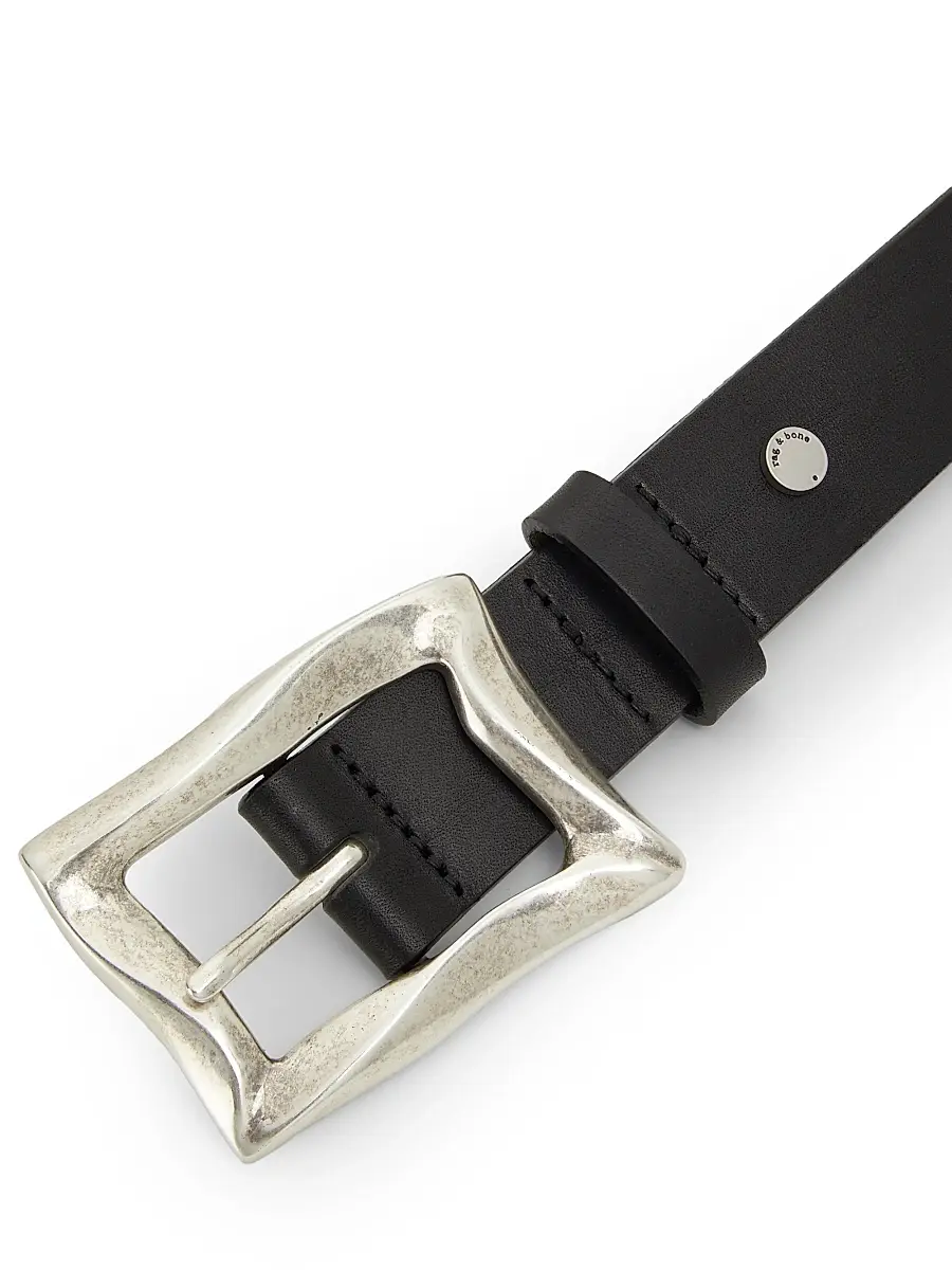 rag & bone Women's Waverly Leather Belt | Thumbnail 2 rag & bone Women's Waverly Leather Belt | Thumbnail 2