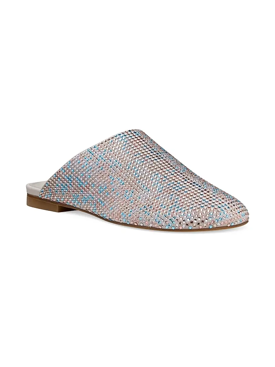 Stuart Weitzman Women's Talia Shine Mules | Thumbnail 2 Stuart Weitzman Women's Talia Shine Mules | Thumbnail 2