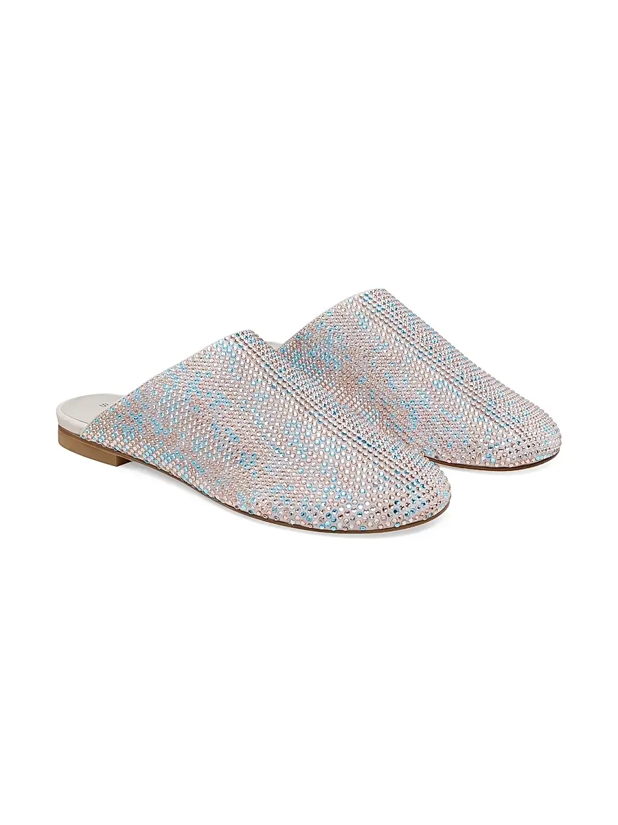 Stuart Weitzman Women's Talia Shine Mules | Thumbnail 3 Stuart Weitzman Women's Talia Shine Mules | Thumbnail 3