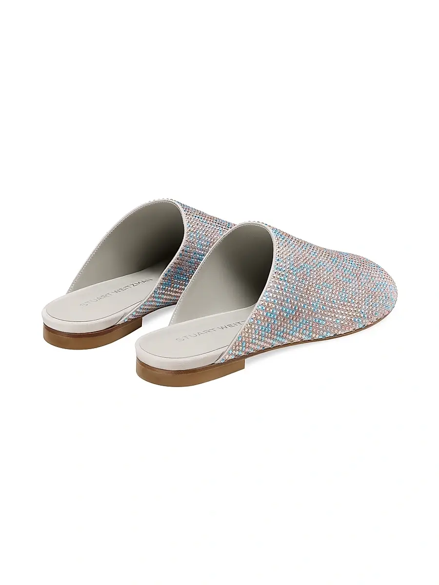 Stuart Weitzman Women's Talia Shine Mules | Thumbnail 4 Stuart Weitzman Women's Talia Shine Mules | Thumbnail 4