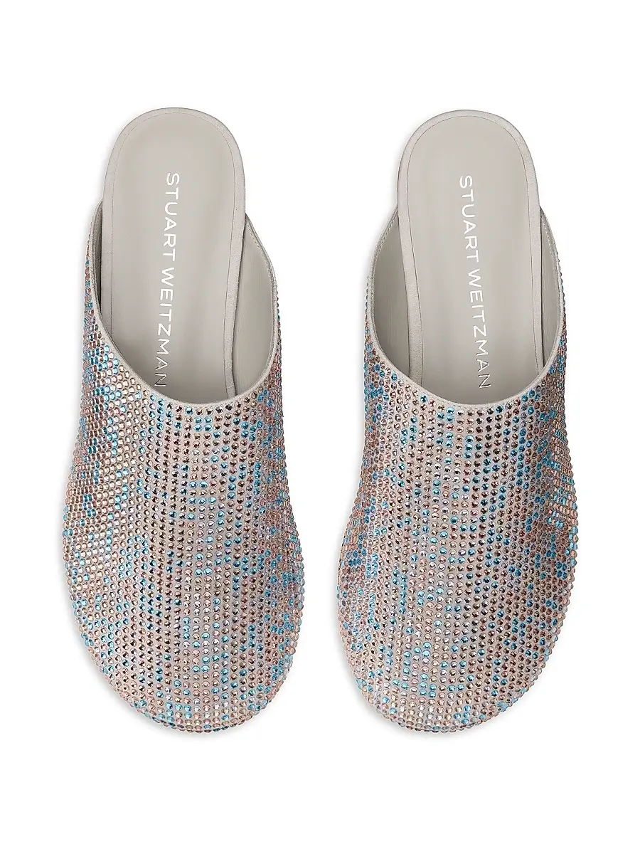 Stuart Weitzman Women's Talia Shine Mules | Thumbnail 5 Stuart Weitzman Women's Talia Shine Mules | Thumbnail 5
