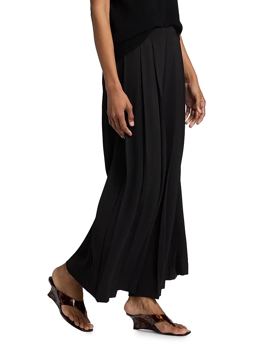 L'Agence Women's Novalynn Pleated Crop Pants | Thumbnail 4 L'Agence Women's Novalynn Pleated Crop Pants | Thumbnail 4