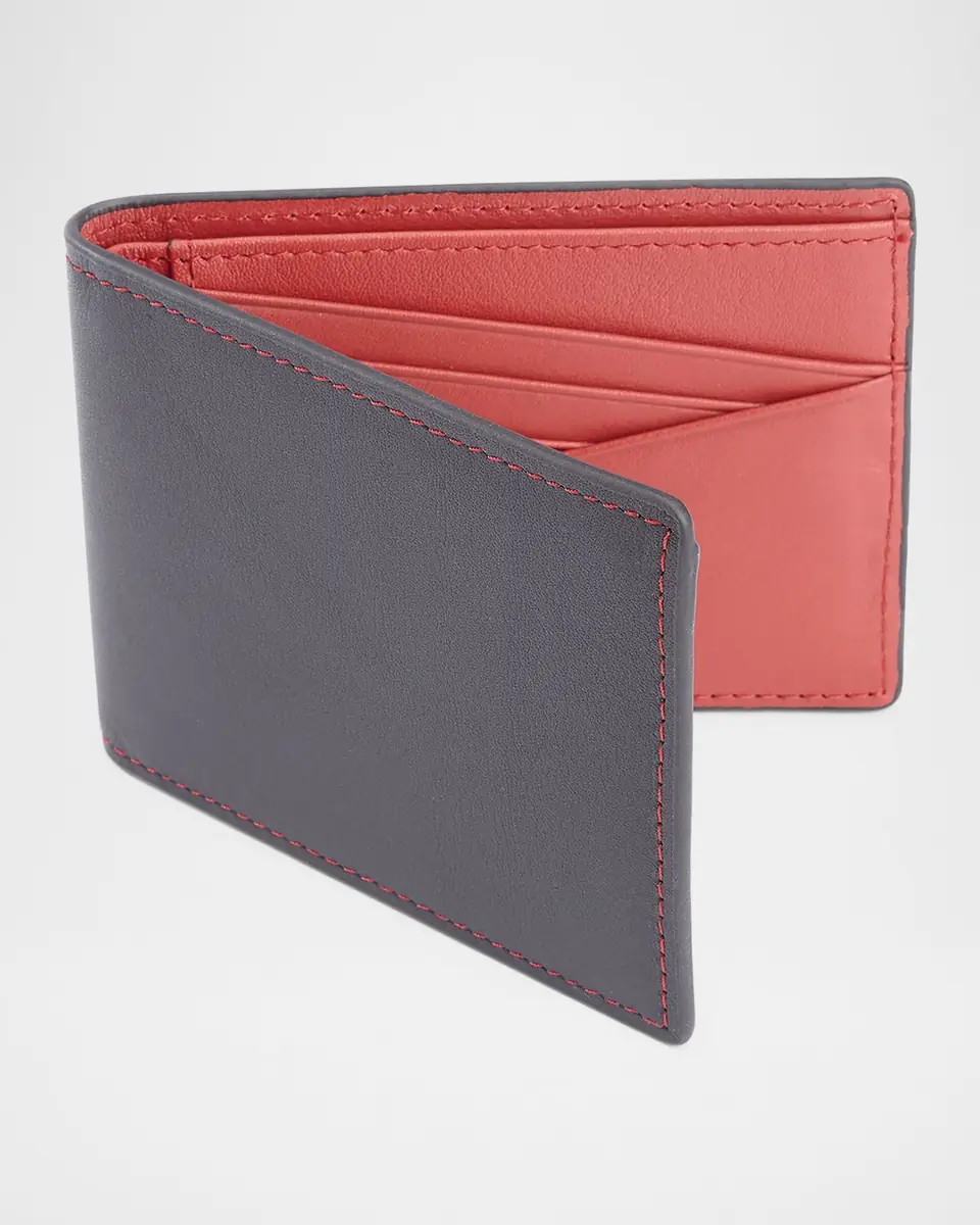 Royce New York RFID Blocking Bifold Wallet, Personalized | Thumbnail 2