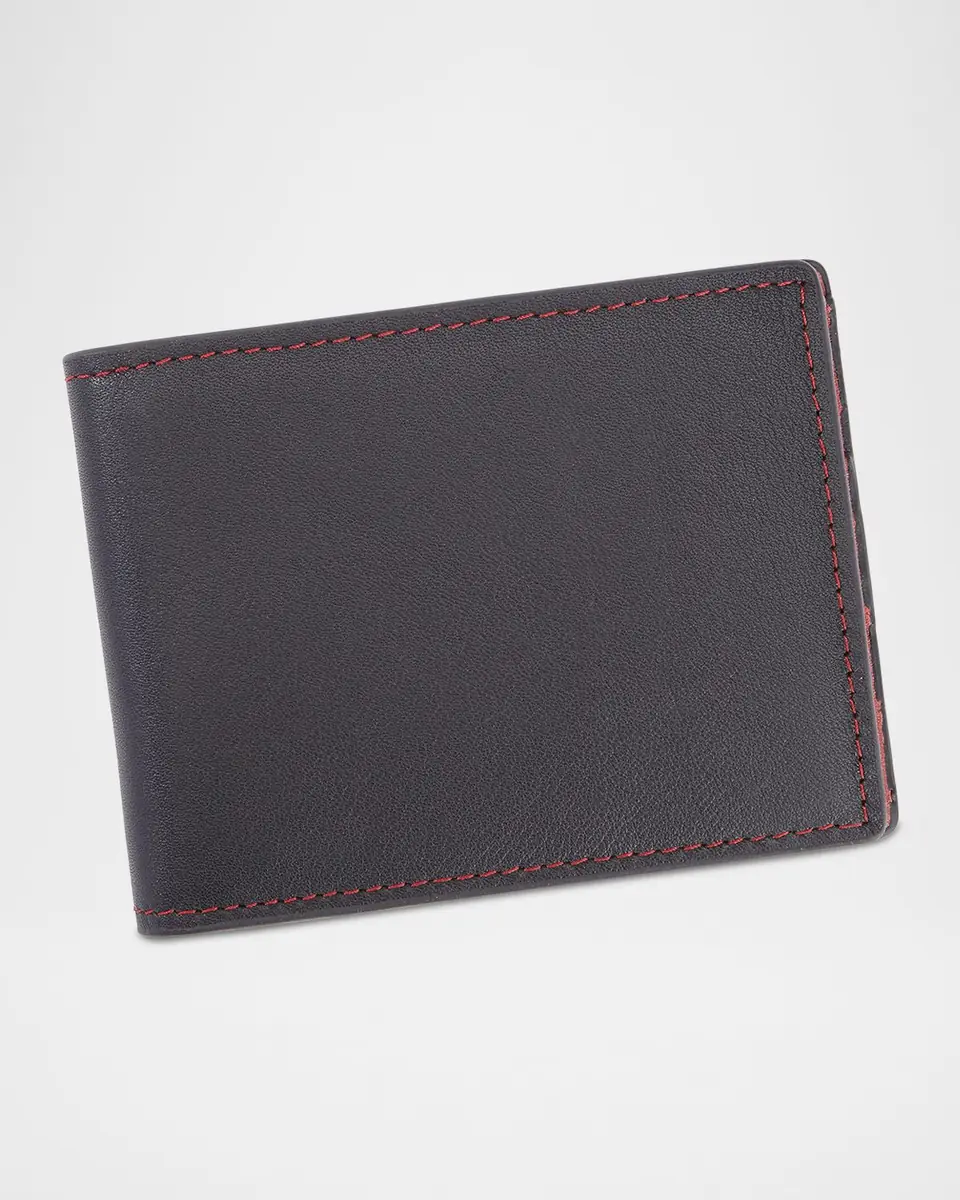 Royce New York RFID Blocking Bifold Wallet, Personalized | Thumbnail 4
