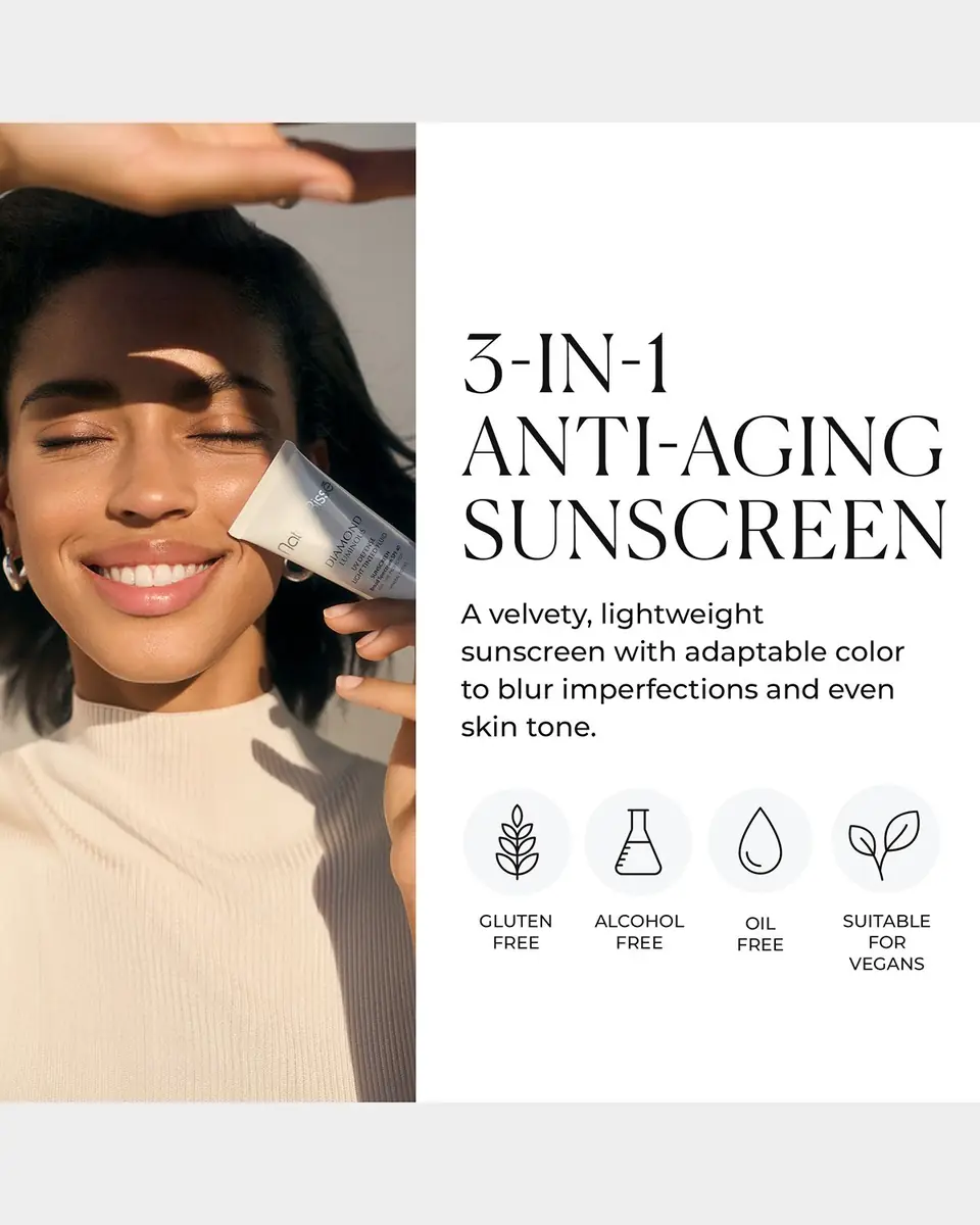 Natura Bissé 1 oz. Diamond Luminous SPF 40 UV Defense Tinted Fluid | Thumbnail 5 Natura Bissé 1 oz. Diamond Luminous SPF 40 UV Defense Tinted Fluid | Thumbnail 5