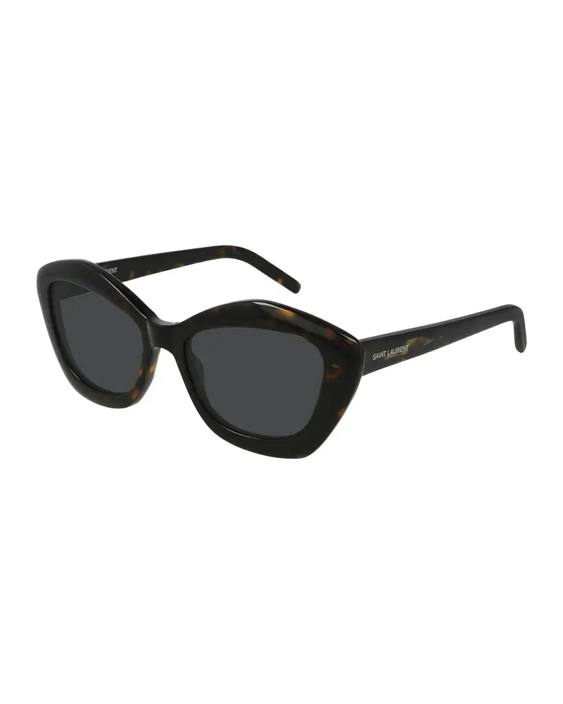 Saint Laurent Irregular Acetate Sunglasses | Image 1 Saint Laurent Irregular Acetate Sunglasses | Image 1