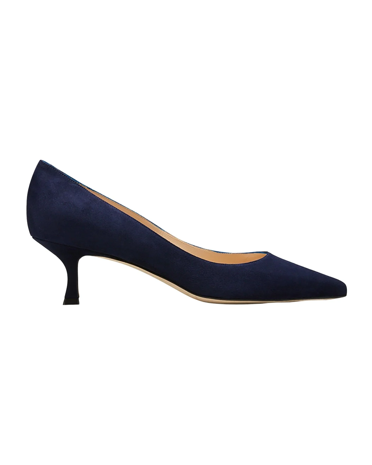 50mm Srila Suede Kitten Heel Pumps 50mm Srila Suede Kitten Heel Pumps