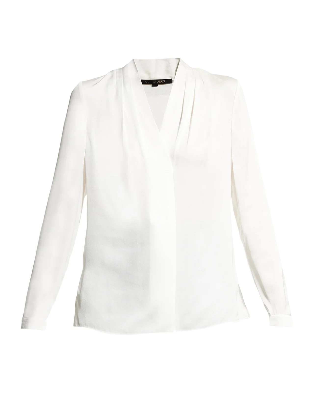 Nellie Pleated V-Neck Long-Sleeve Blouse Nellie Pleated V-Neck Long-Sleeve Blouse