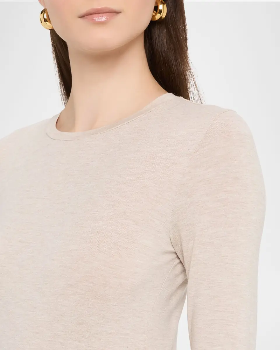 MAJESTIC FILATURES Soft Touch Flat-Edge Long-Sleeve Crewneck Top | Thumbnail 5 MAJESTIC FILATURES Soft Touch Flat-Edge Long-Sleeve Crewneck Top | Thumbnail 5