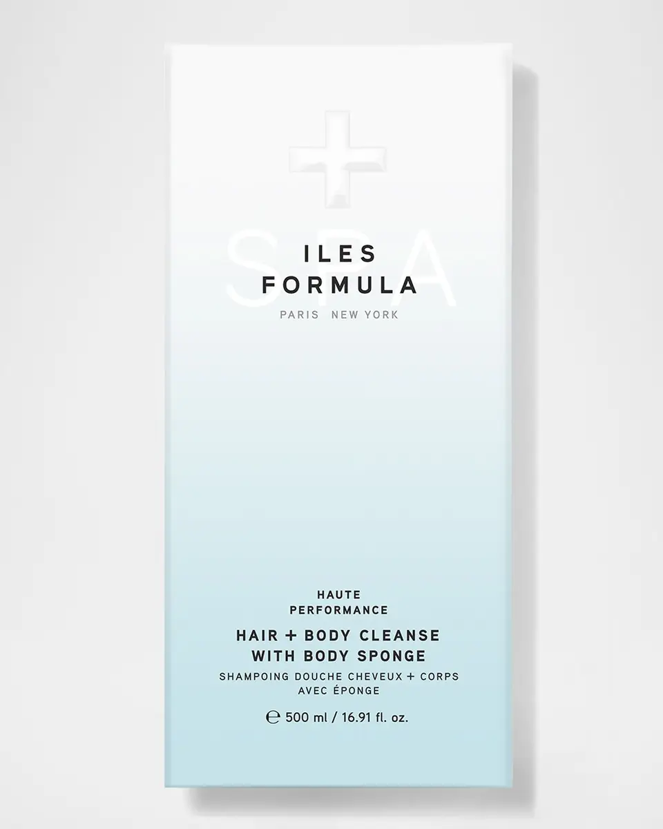 Iles Formula Hair + Body Cleanse with Body Sponge | Thumbnail 2 Iles Formula Hair + Body Cleanse with Body Sponge | Thumbnail 2