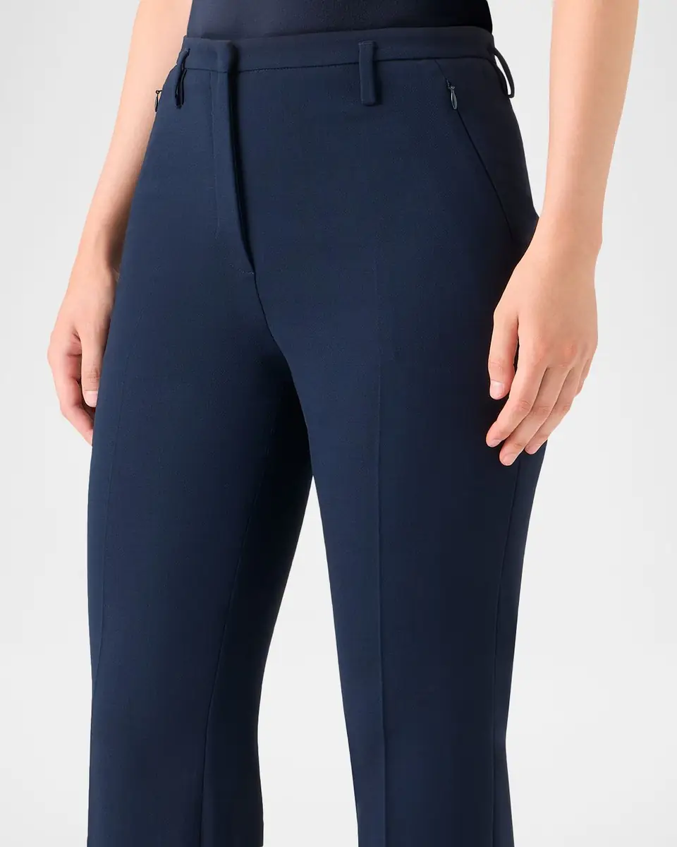 Akris Farrah Boot-Cut Mid-Rise Wool Pants | Thumbnail 5 Akris Farrah Boot-Cut Mid-Rise Wool Pants | Thumbnail 5