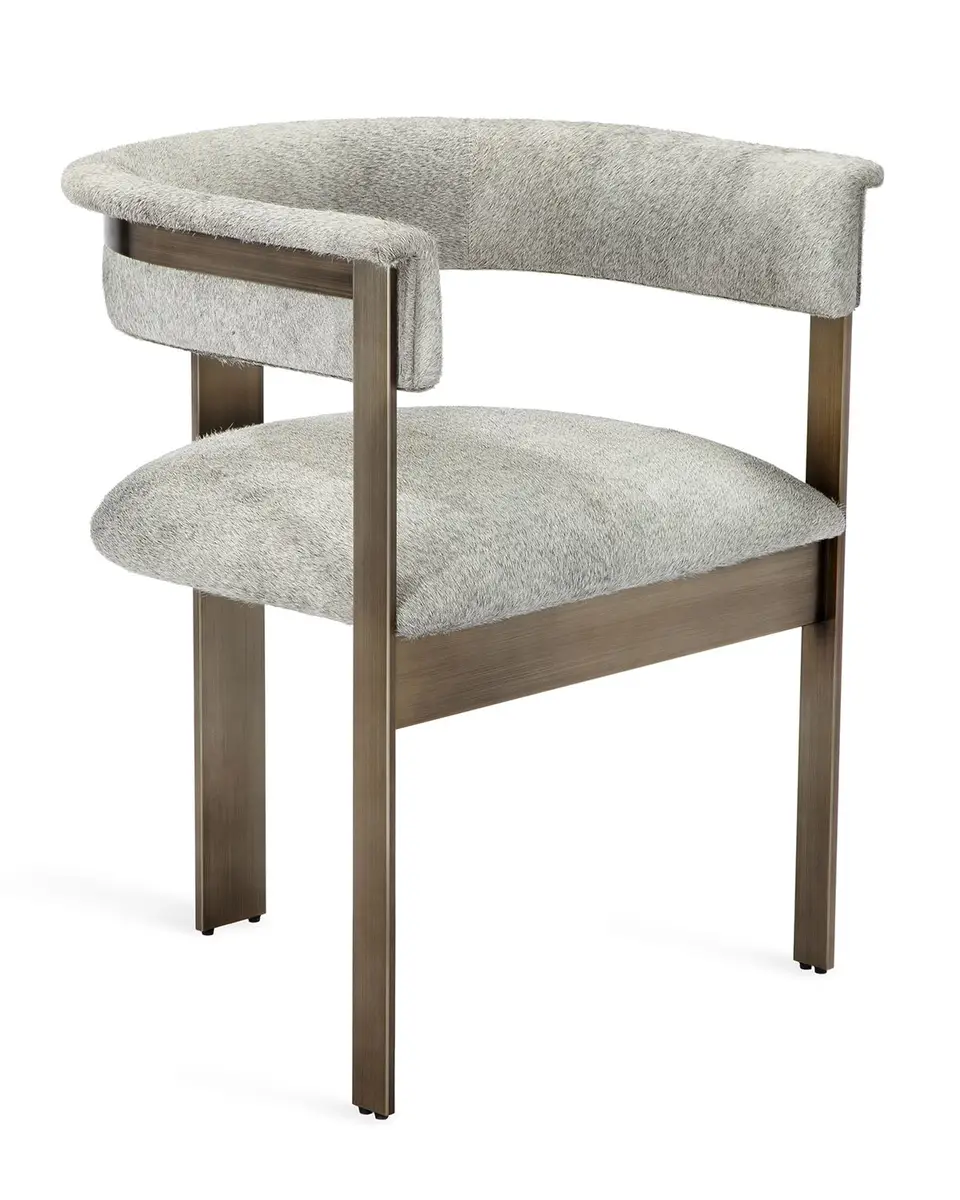 Interlude Home Darcy Hairhide Dining Chair | Thumbnail 2 Interlude Home Darcy Hairhide Dining Chair | Thumbnail 2
