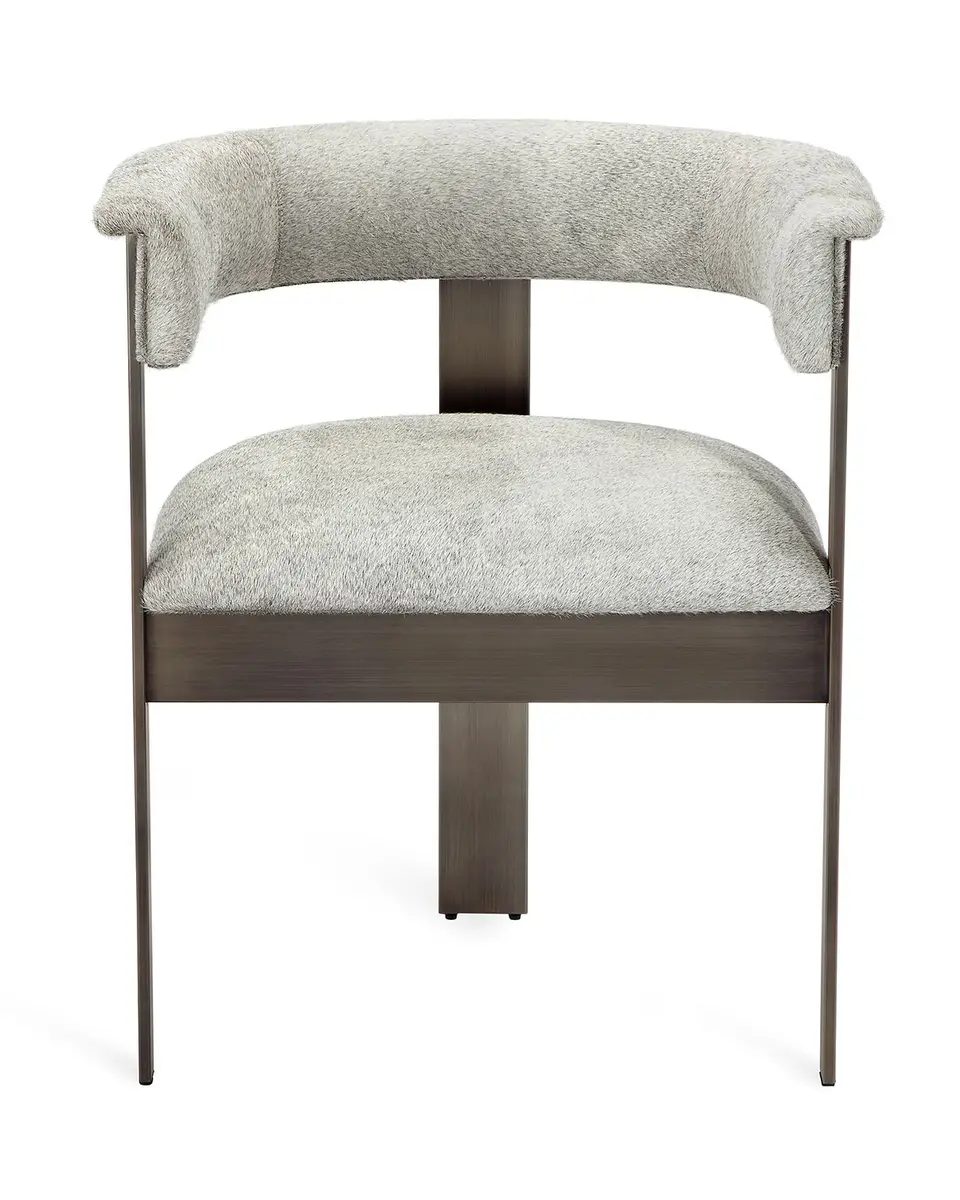 Interlude Home Darcy Hairhide Dining Chair | Thumbnail 3 Interlude Home Darcy Hairhide Dining Chair | Thumbnail 3