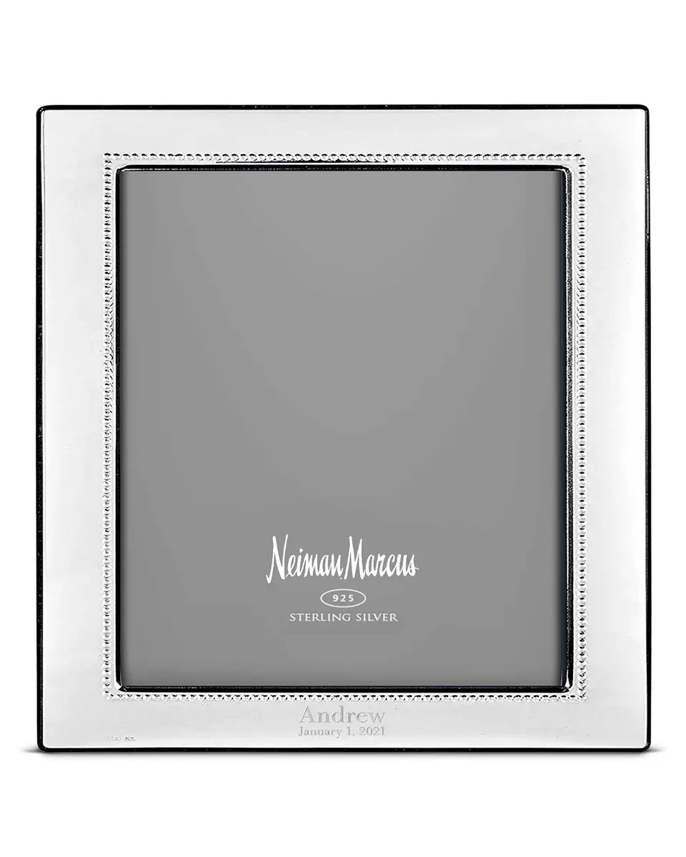 Cunill America Beaded Personalized Frame, 5" x 7" | Thumbnail 2 Cunill America Beaded Personalized Frame, 5" x 7" | Thumbnail 2