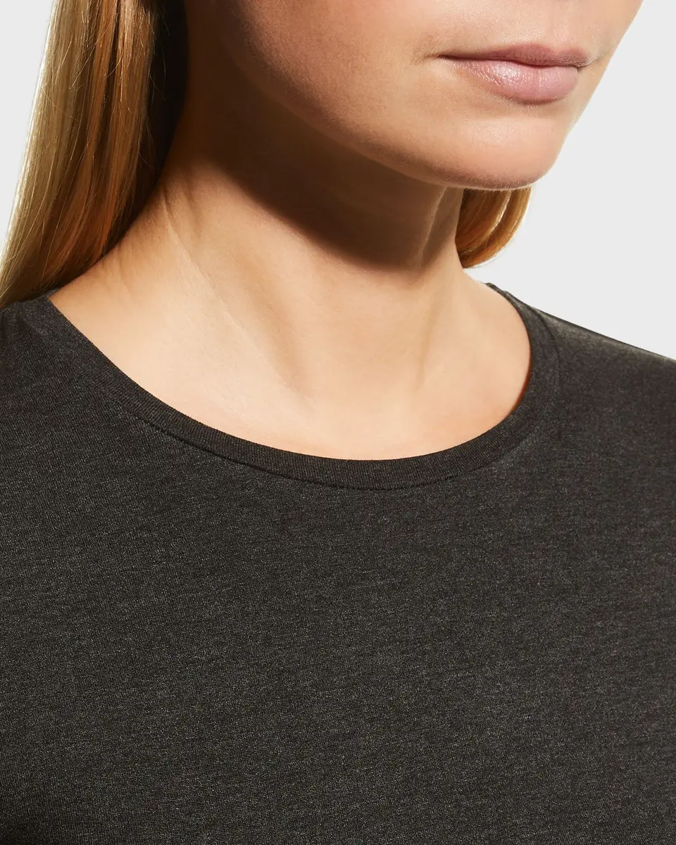 MAJESTIC FILATURES Soft Touch Flat-Edge Long-Sleeve Crewneck Top | Thumbnail 5 MAJESTIC FILATURES Soft Touch Flat-Edge Long-Sleeve Crewneck Top | Thumbnail 5