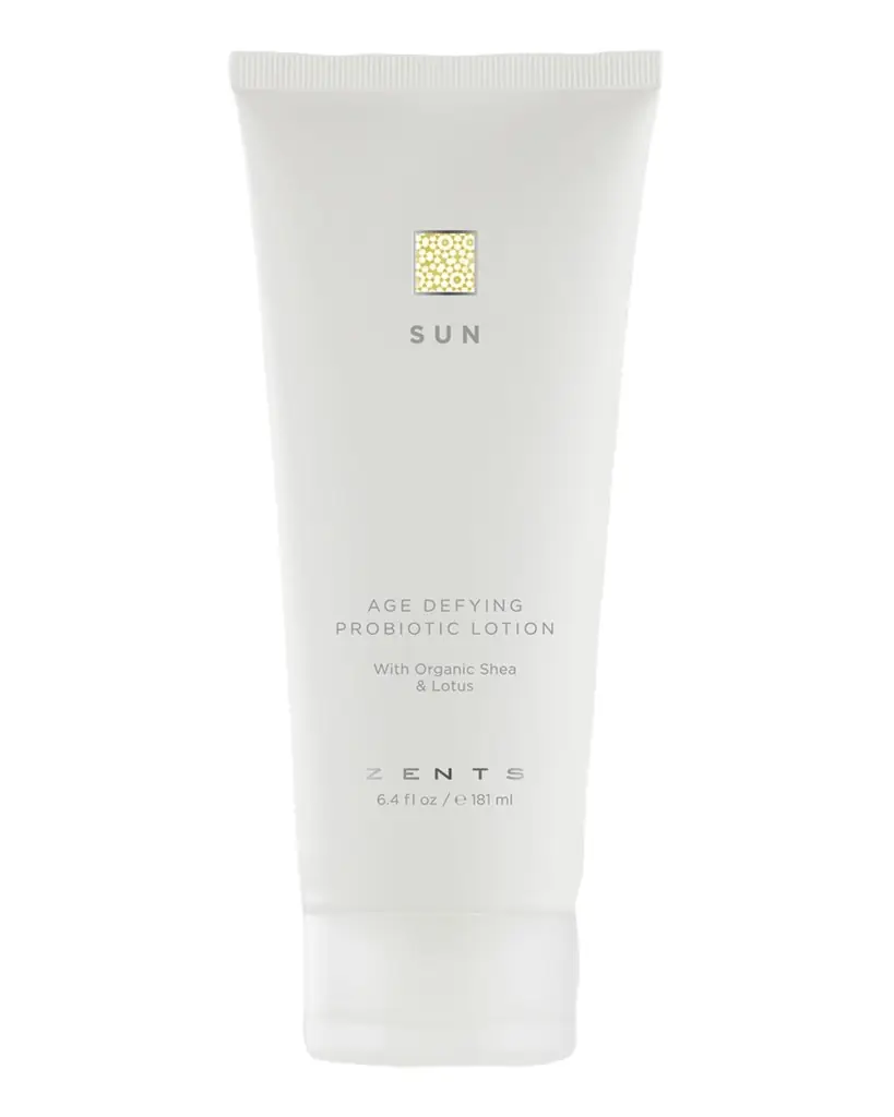 Zents 6.4 oz. Sun Age Defying Probiotic Lotion | Image 1 Zents 6.4 oz. Sun Age Defying Probiotic Lotion | Image 1