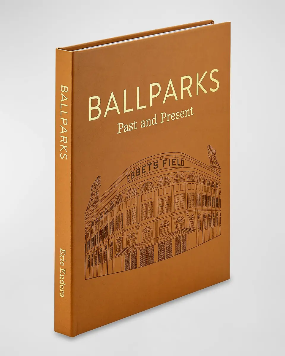 Graphic Image "Ballparks" Leather Bound Book | Thumbnail 2 Graphic Image "Ballparks" Leather Bound Book | Thumbnail 2