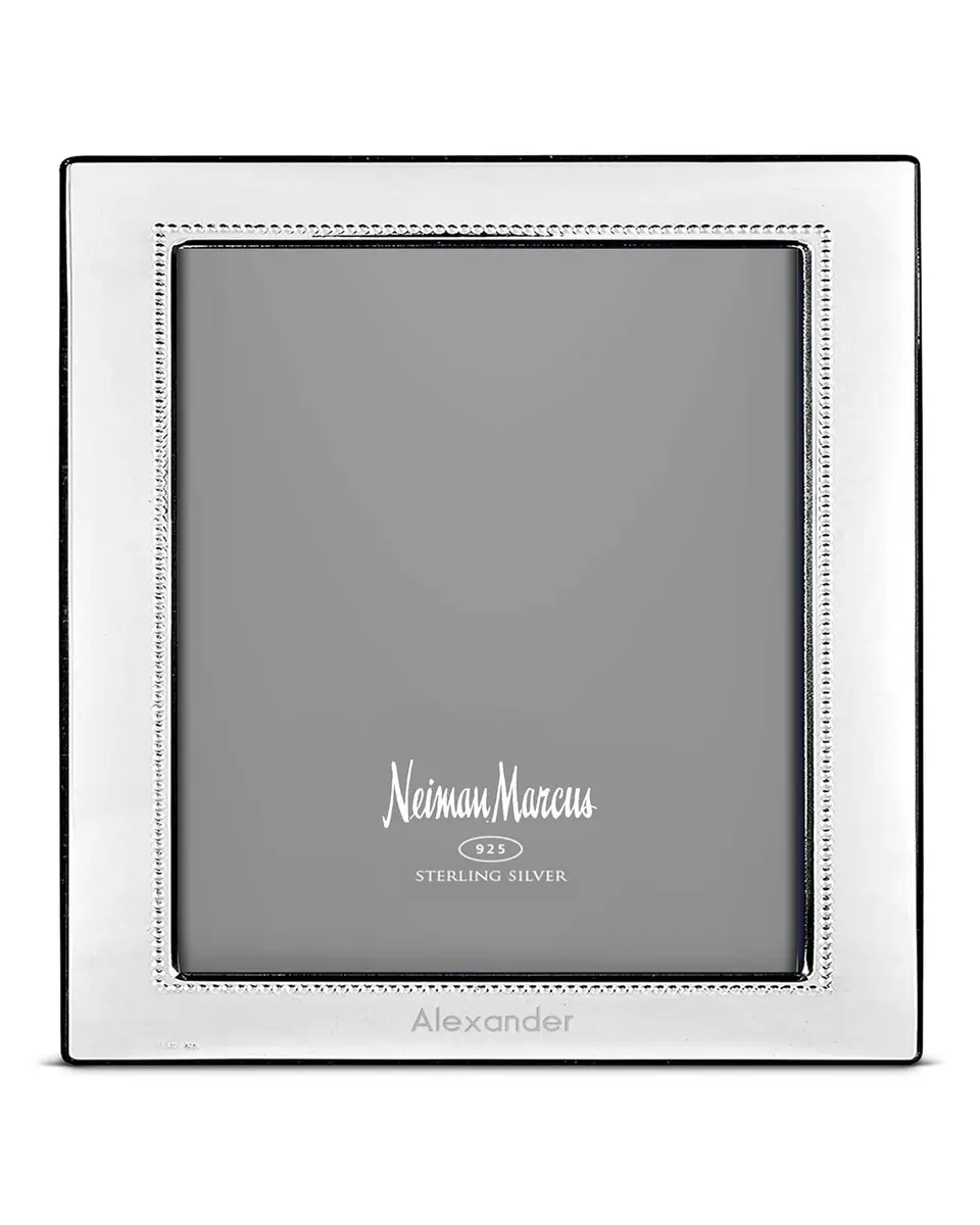 Cunill America Beaded Personalized Frame, 5" x 7" | Thumbnail 2 Cunill America Beaded Personalized Frame, 5" x 7" | Thumbnail 2