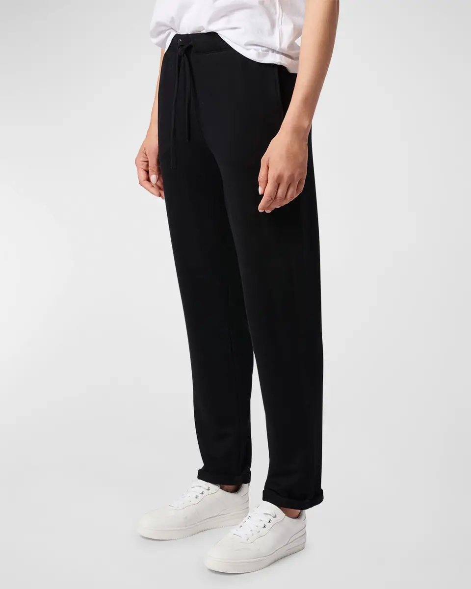 MAJESTIC FILATURES Drawstring French Terry Pants with Rolled Hem | Thumbnail 2 MAJESTIC FILATURES Drawstring French Terry Pants with Rolled Hem | Thumbnail 2