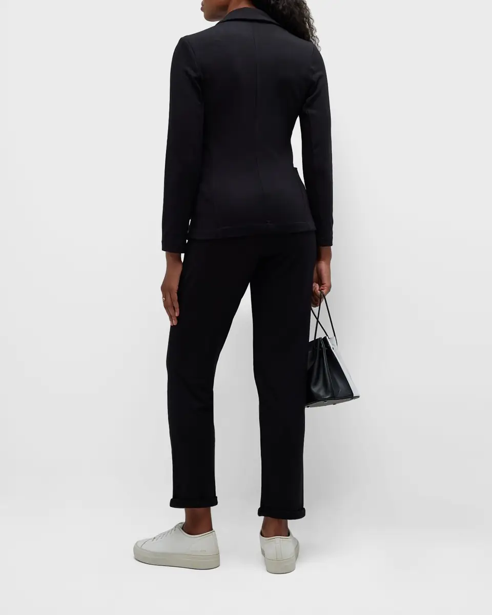 MAJESTIC FILATURES Drawstring French Terry Pants with Rolled Hem | Thumbnail 3 MAJESTIC FILATURES Drawstring French Terry Pants with Rolled Hem | Thumbnail 3